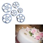 סט 6 חותכני ורד בקלי קלות 10/9/8/7/6/5 ס"מ KY3055