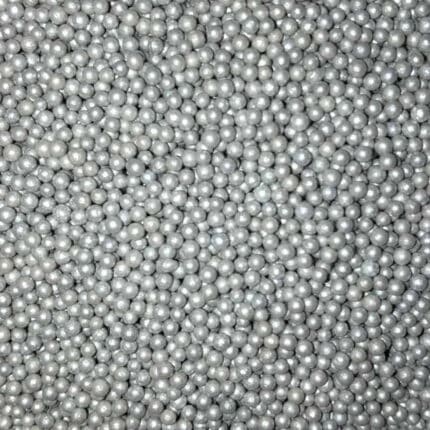 סוכריות חרוזי סוכר כסף 2 ממ 80 גרם