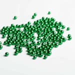 סוכריות פנינים ירוק מטאלי 5 ממ 30 גרם