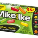 מייק אנד אייק 24 סוכריות אורגינל ירוק מיני