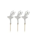 קיסמי גליטר כתר זהב/ רקדנית כסף