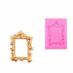 תבנית סילקון מסגרת תמונה "רטרו" קטנה לבצק סוכר ושווקולד ES-4650