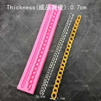 תבנית סיליקון שרשרת