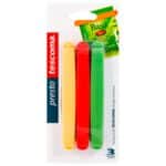 סוגרים לשקיות צבעוני 9 סמ