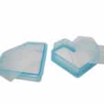 זוג חותכנים לב + יהלום עם טמפלט דוגמא פנימי