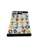 חותכני מספרים לבצק סוכר