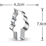 חותכן גלידה 5 כדורים עם שפיץ 4.2-7.6 סמ