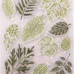 הטבעה עלים ירוק