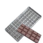 תבנית שוקולד פוליקרבונט 4 טבלאות שוקולד 36 גרם