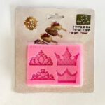 תבנית סיליקון כתרים קטנים 10 על 6 סמ