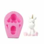 תבנית סיליקון הטבעה תלת מימד חד קרן