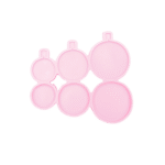 תבנית סיליקון ליצירת שלושה עיגולים שטוחים 3,4,5, סמ