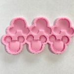 תבנית סיליקון ליצירת שלושה מאוסים כ-5 סמ