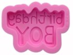 ⁦תבנית סיליקון הטבעה Boy birthday⁩ – תמונה ⁦2⁩