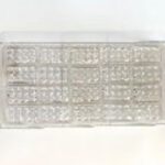 תבנית פוליקרבונט טבלת שוקולד מיני עיגולים