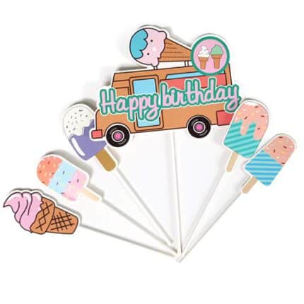 ערכת קיסמי אוטו גלידה חדש