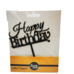 טופר לעוגה HB שחור דגם 2874