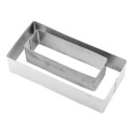 סט 2 מסגרות מלבניות נירוסטה 4.5*10*20 4.5*5*15 ס"מ