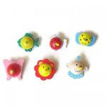 סביבון עץ חיות קטן חנוכה