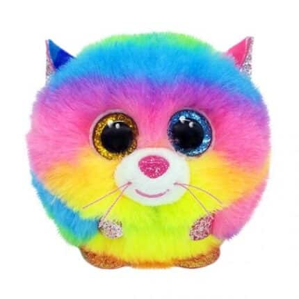 בובות TY עיניים גדולות פאפי גיזמו חתול קשת בענן