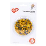 סוכריו קישוט 25 גרם זהב שחור