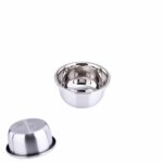 קערת ערבוב ק-24 סמ ג-10.5 סמ נירוסטה בסיס שטוח