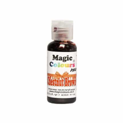 צבע ג'ל חום אגוז 32 גר' מג'יק קולור