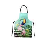 סינר דוחה כתמים תוכי 70*50 סמ