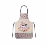 סינר כוס קפה פרחים 70*50 סמ