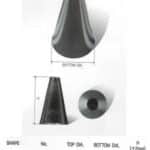 צינטר S/P5 נירוסטה עגול חלק