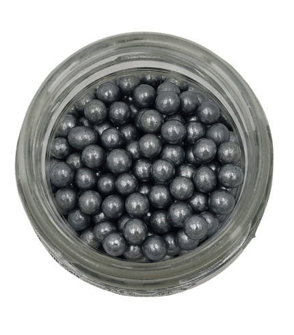 סוכריות מטאליות בצבע אפור (סגול) 25 גרם