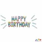 סט בלונים 14 לניפוח עצמי HB אומברה פסטל