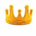 כתר מלך זהב בצק סוכר