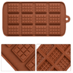 410E תבנית סילקון טבלאות שוקולד מעורבות