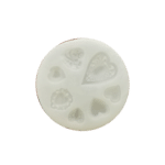 תבנית סילקון הטבעה לבבות וינטאז