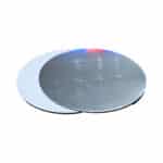 תחתית 4 ממ לעוגה עגולה 29 סמ לבן/כסף