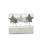 נר קיסם כוכב מיקס כסף