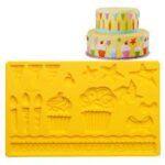 שבלונה לבצק סוכר קאפקייקס WILTON ארה"ב