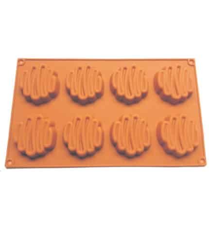 תבנית סילקון 8 יח' פרח הונרה 1.5*6 ס"מ