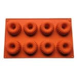 תבנית סילקון שקעים 8 יח' דואנטס פסים 2.7*6 ס"מ