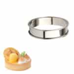 רינג טארט אישי קוטר 10 גובה 2.3 ס"מ נירוסטה קצוות מעוגלים