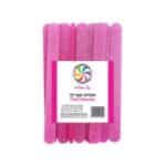 מקלות מגנום אקרילי מיני ורוד 12 יח'