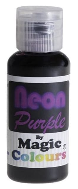 צבע מאכל סגול נאון 32 גר מג'ק קולורס – תמונה 1