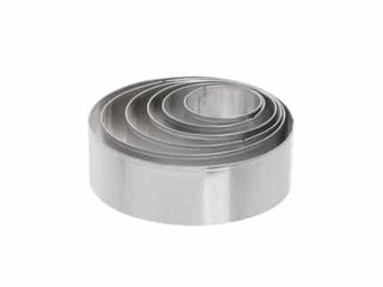 חותכני עוגיות עגול 6 יחידות