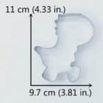 חותכן T-REX דינוזאור 9.7-11 סמ