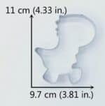 חותכן T-REX דינוזאור 9.7-11 סמ