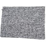 פליסמנט אבלון 100% כותנה שחור לבן אפור פסים