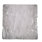 משטח MDF שיש לבן עם כסף 34 ס"מ ריבוע