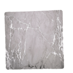 משטח MDF שיש לבן עם כסף 29 ס"מ ריבוע