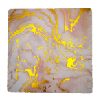 משטח MDF שיש ורוד 29 ס"מ ריבוע